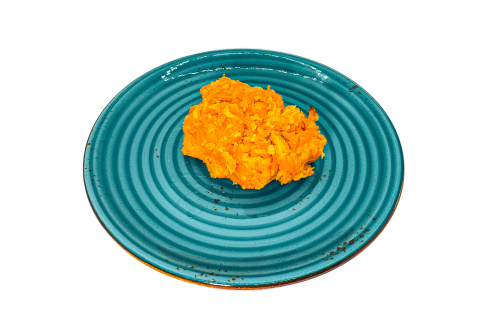 Запеканка морковная с яблоком