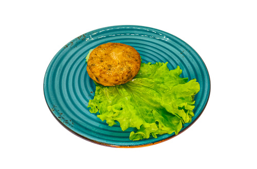 Каштан из горбуши с рисом