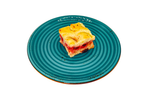 Запеканка творожно-ягодная